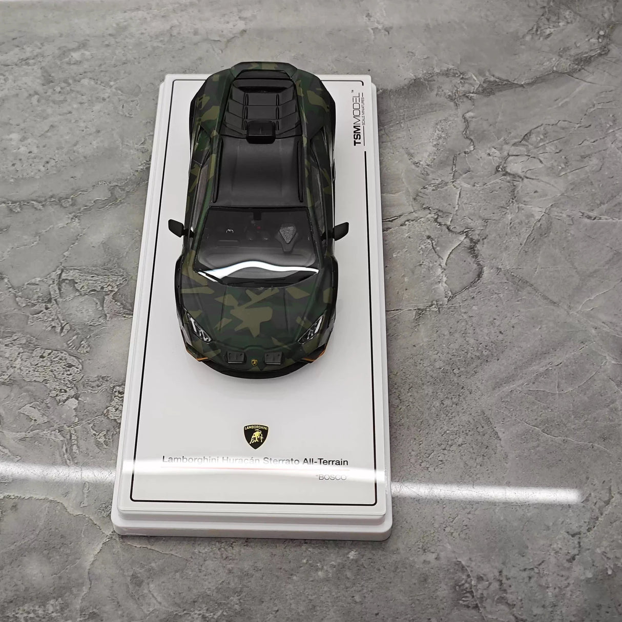 TSM Lamborghini 2023 هوراكان ستراتو الأخضر 1:43 – راتنج نموذجي قابل للجمع