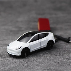 Tesla Model Y Keychains 1:64 Model Car Keychain