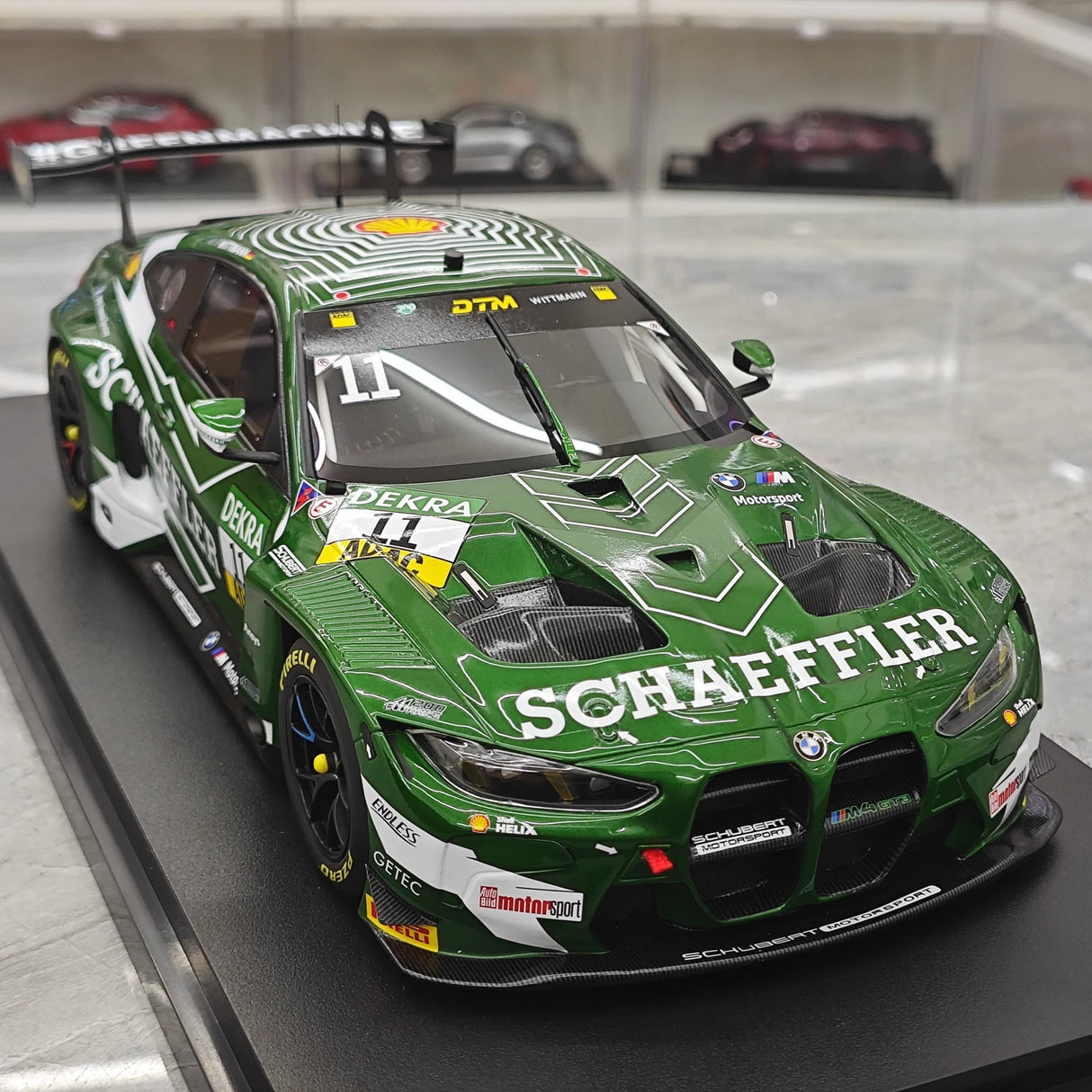 BMW 2025 M4 GT3 EVO Schubert Motorsport #11 1:18 DTM Zandvoort Resin-Sammlermodell von Top Speed – siehe 10