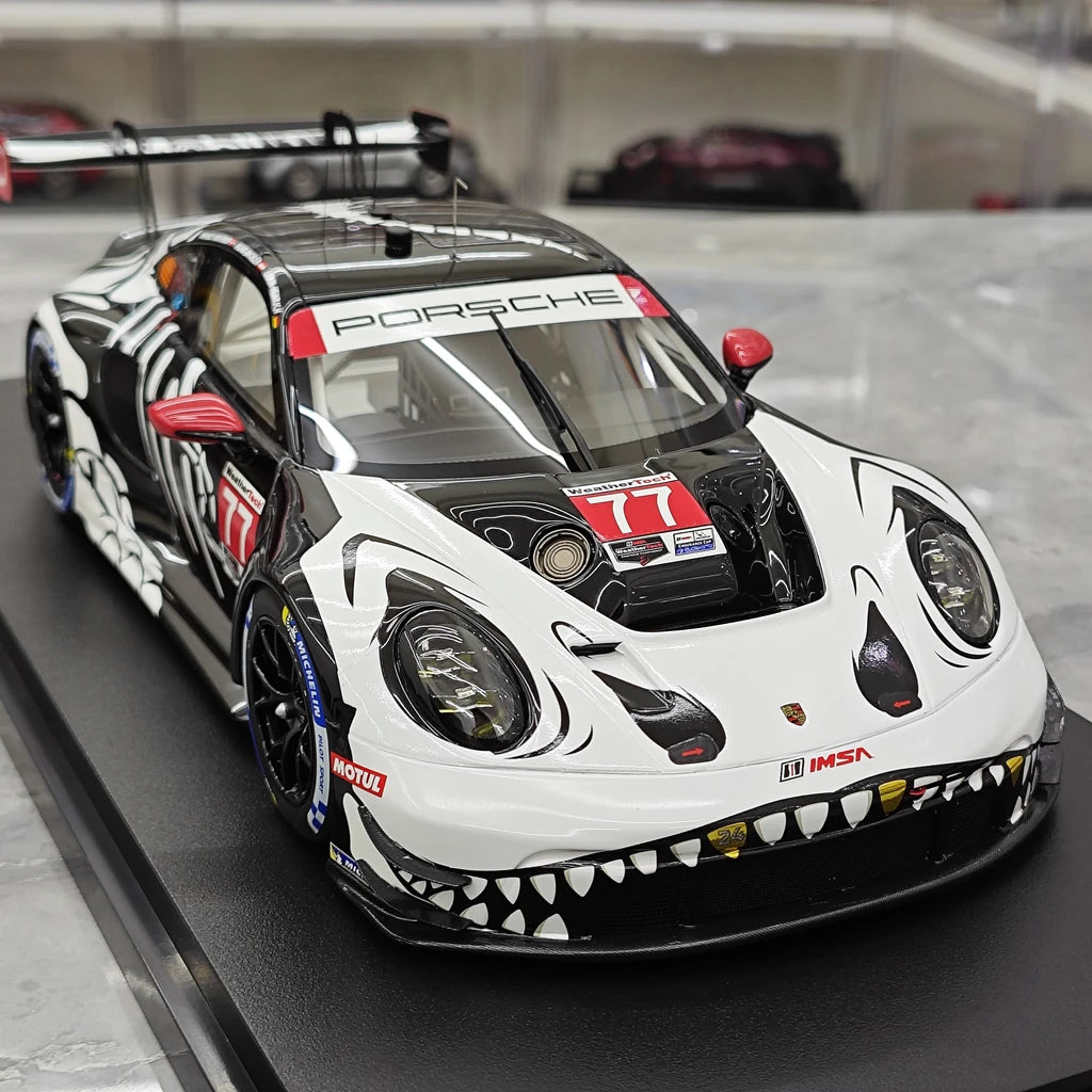 1:18 Porsche 2025 911 GT3 R #77 AO Racing Daytona 24h model car by Top Speed - view 10