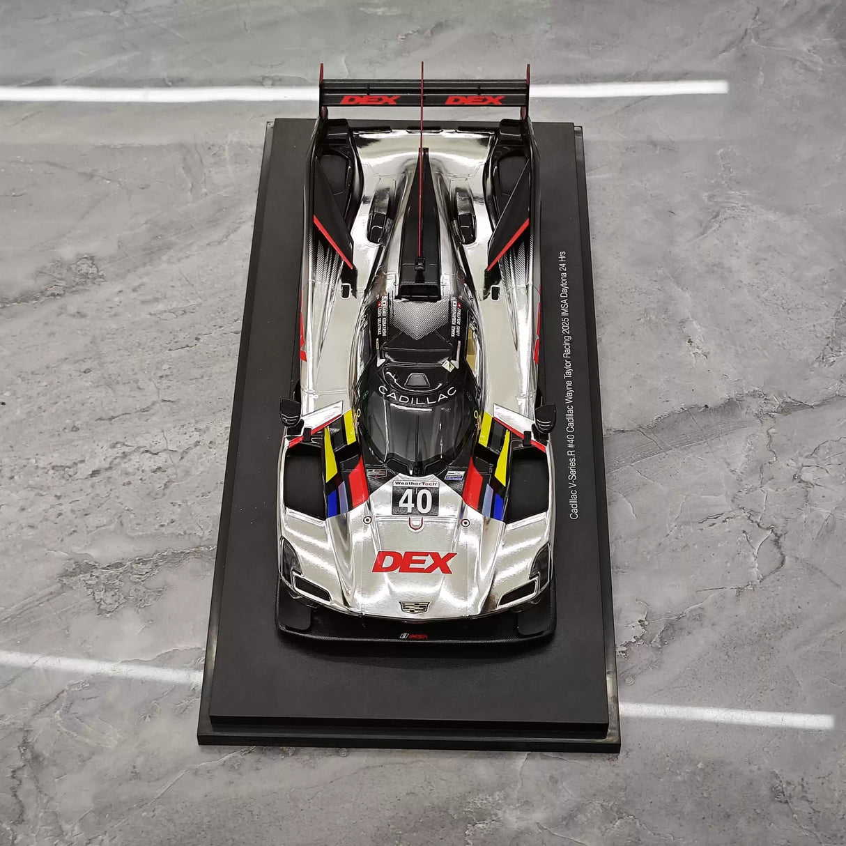 Cadillac 2025 V-Series.R Daytona 24 Hours #40 1:18 resin collectible model by Top Speed - view 2
