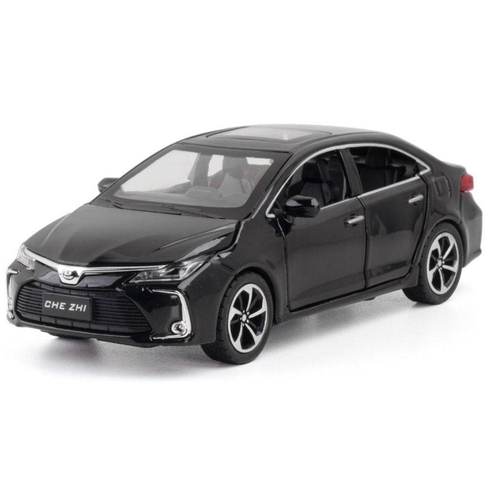 1:32 Toyota 2019 Corolla Altis Black Model Car