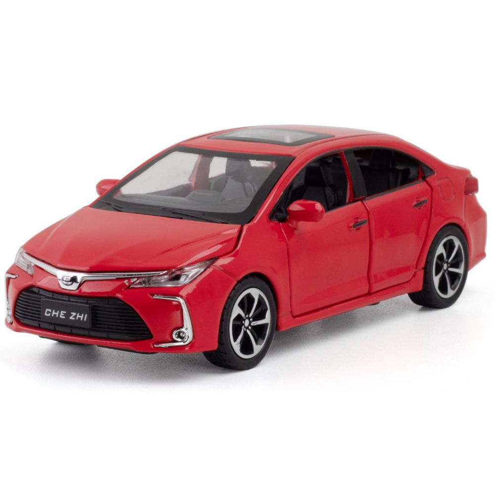 1:32 Toyota 2019 Corolla Altis Red Model Car