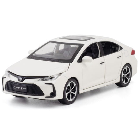 1:32 Toyota 2019 Corolla Altis White Model Car