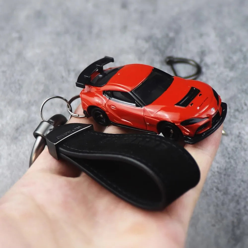 Toyota GR Supra Widebody Keychain 1:64 Model Car Keychain