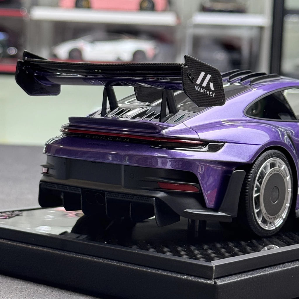 VIP Porsche 2023 911 992 GT3 RS Purple 1:18 – Collectible Resin Model Resin