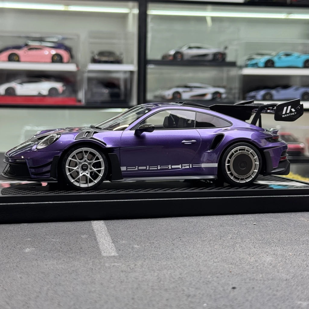 VIP Porsche 2023 911 992 GT3 RS Purple 1:18 – Collectible Resin Model Resin
