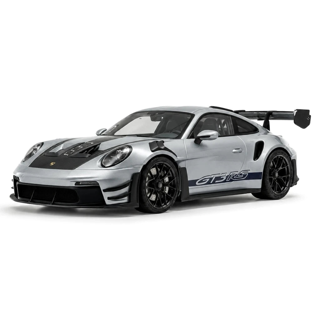 VIP Porsche 2023 911 992 GT3 RS Silver 1:18 – Resina modello in resina collezionabile