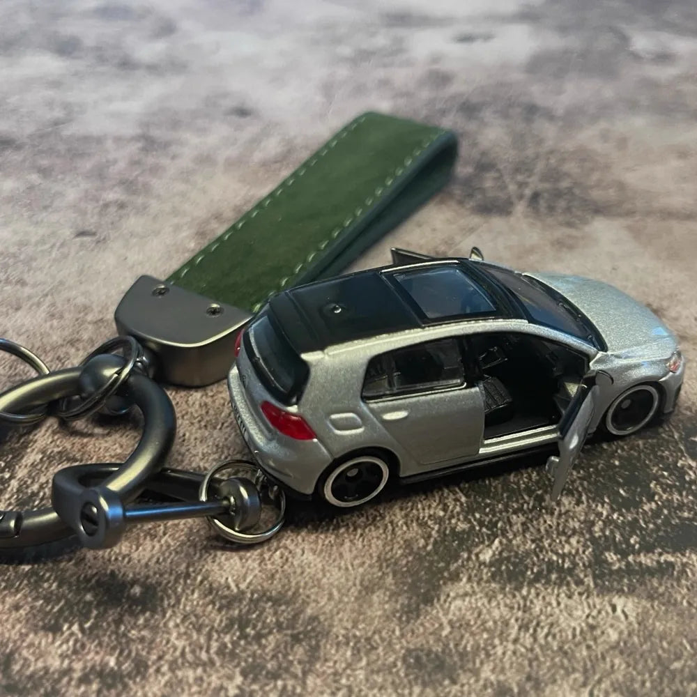 Volkswagen Golf GTI Keychains 1:64 Model Car Keychain