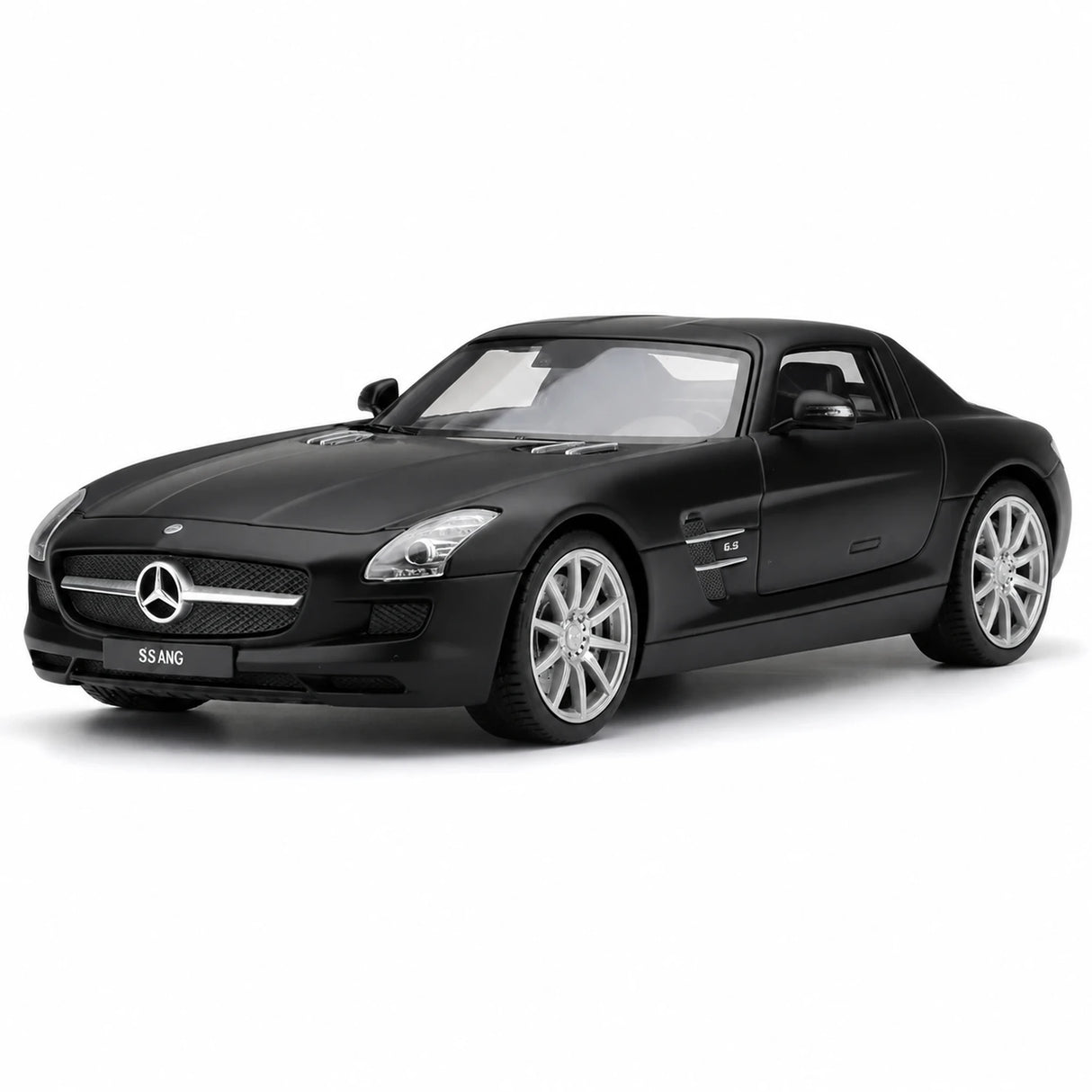 Welly Mercedes-AMG 2010 SLS أسود 1:24 – نموذج عرض معدني مصبوب