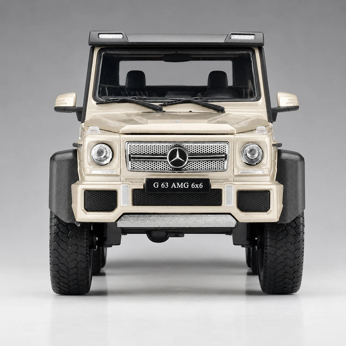 Welly Mercedes-AMG 2013 G63 6x6 ذهبي 1:24 – نموذج عرض معدني مصبوب