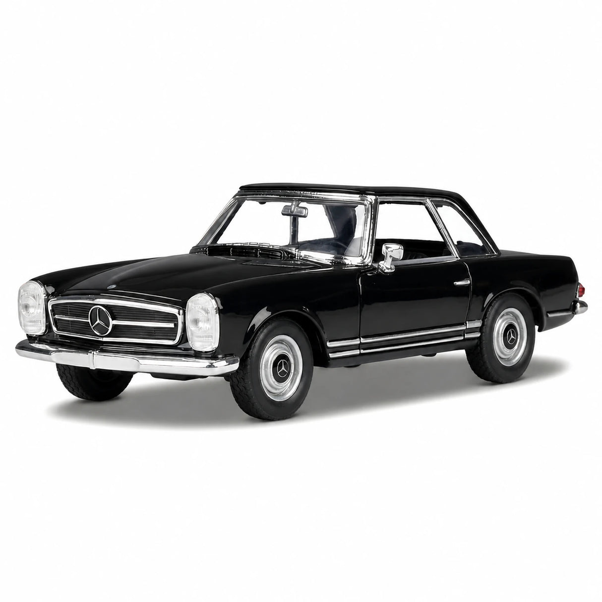 Welly Mercedes-Benz 1963 230SL Black 1:24 – Diecast Display Model Die-Cast