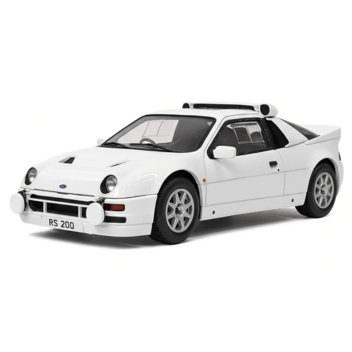 WHITEBOX Ford 1986 RS200 White 1:24 – Collectible Diecast Model Die-Cast