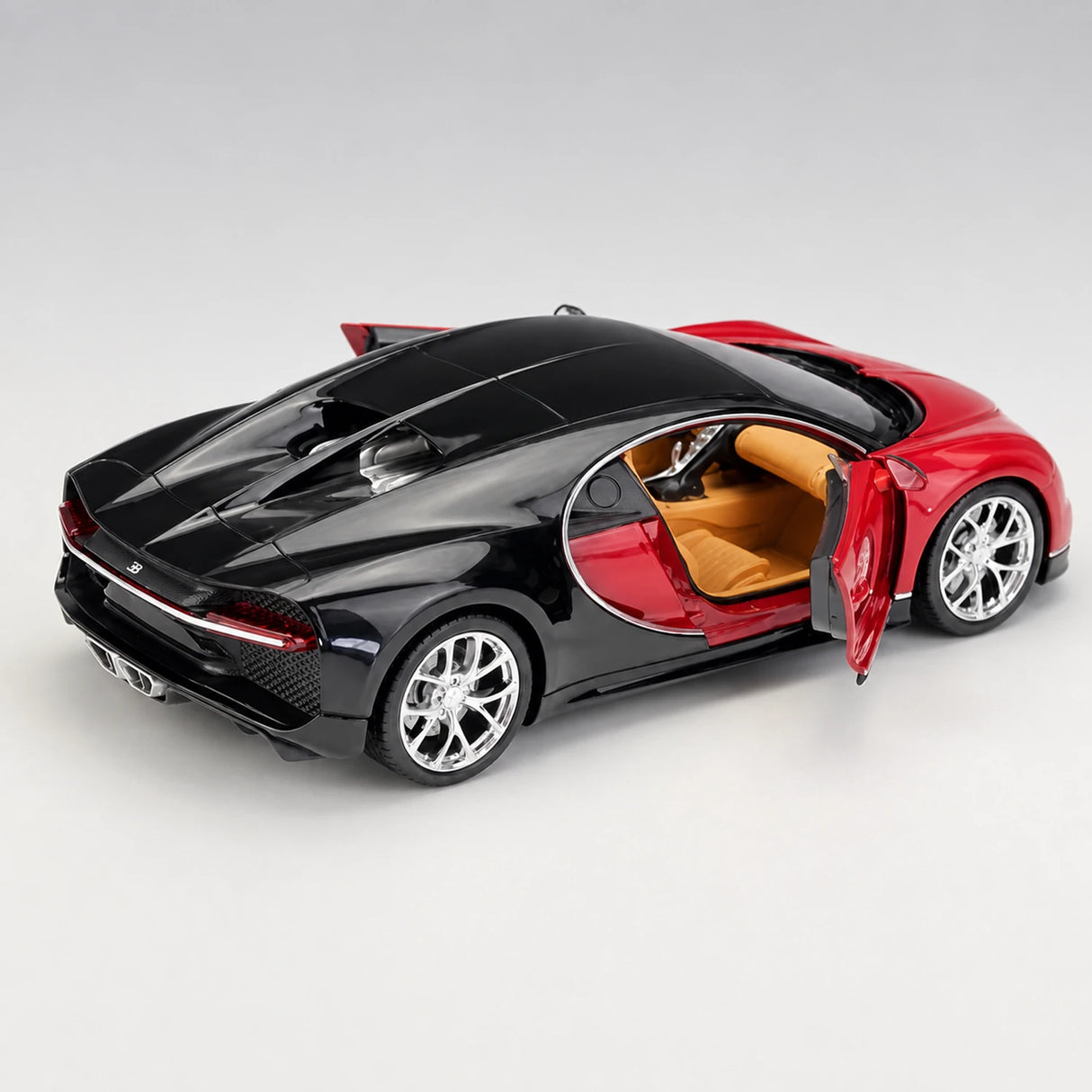 Welly Bugatti 2016 Chiron Red 1:24 – model wyświetlacza odlewany z metalu