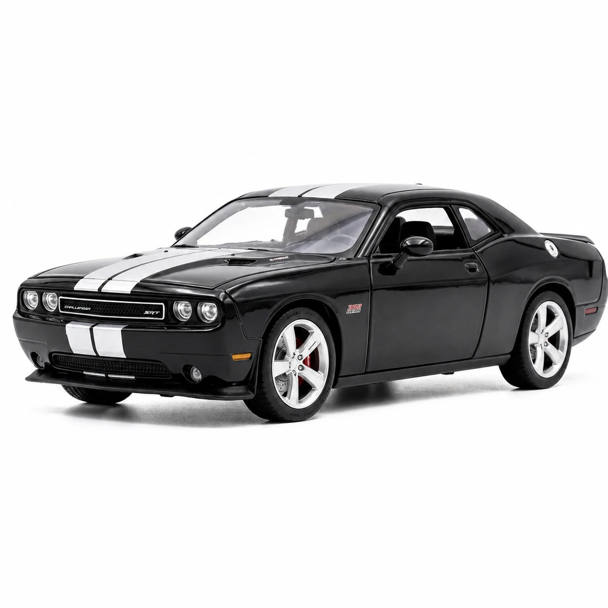 Welly Dodge 2012 Challenger SRT Glossy Black 1:24 – Diecast Display Model Die-Cast
