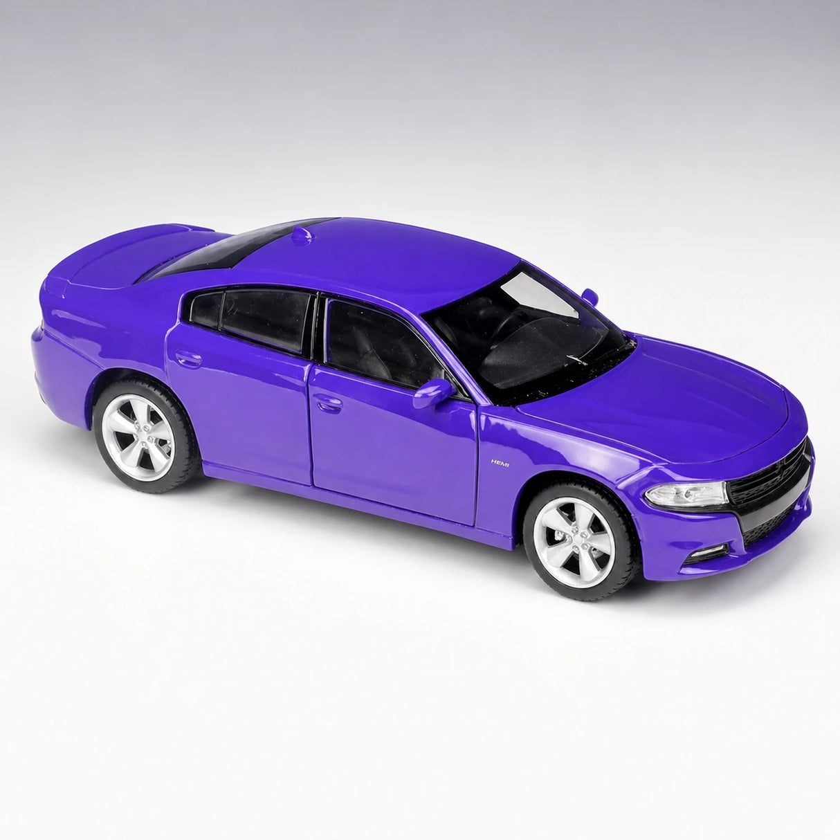 Welly Dodge 2016 Charger RT Purple 1:24 – Modello Pressofuso per Display Pressofuso