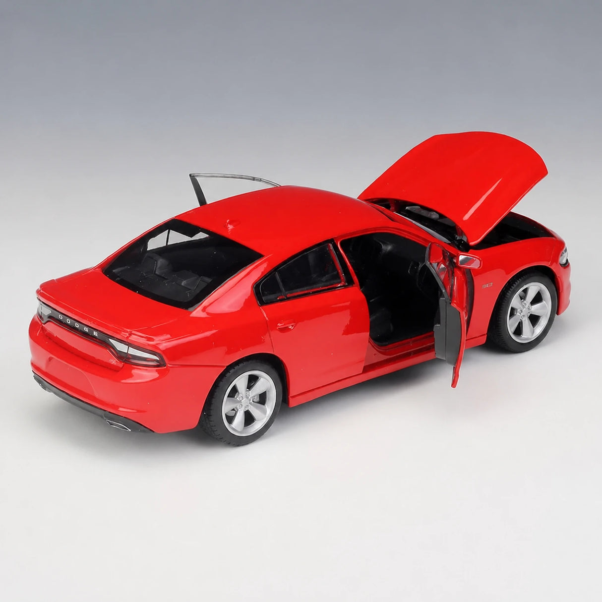 Welly Dodge 2016 Charger RT Red 1:24 – Diecast Display Model Die-Cast