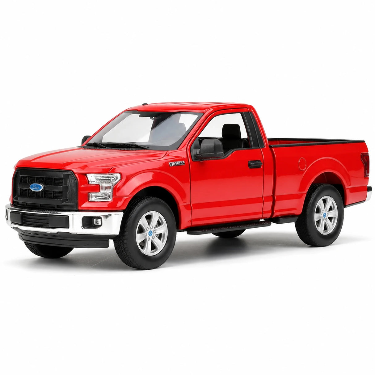 Welly Ford 2015 F-150 Regular Cab أحمر 1:24 – نموذج عرض معدني مصبوب