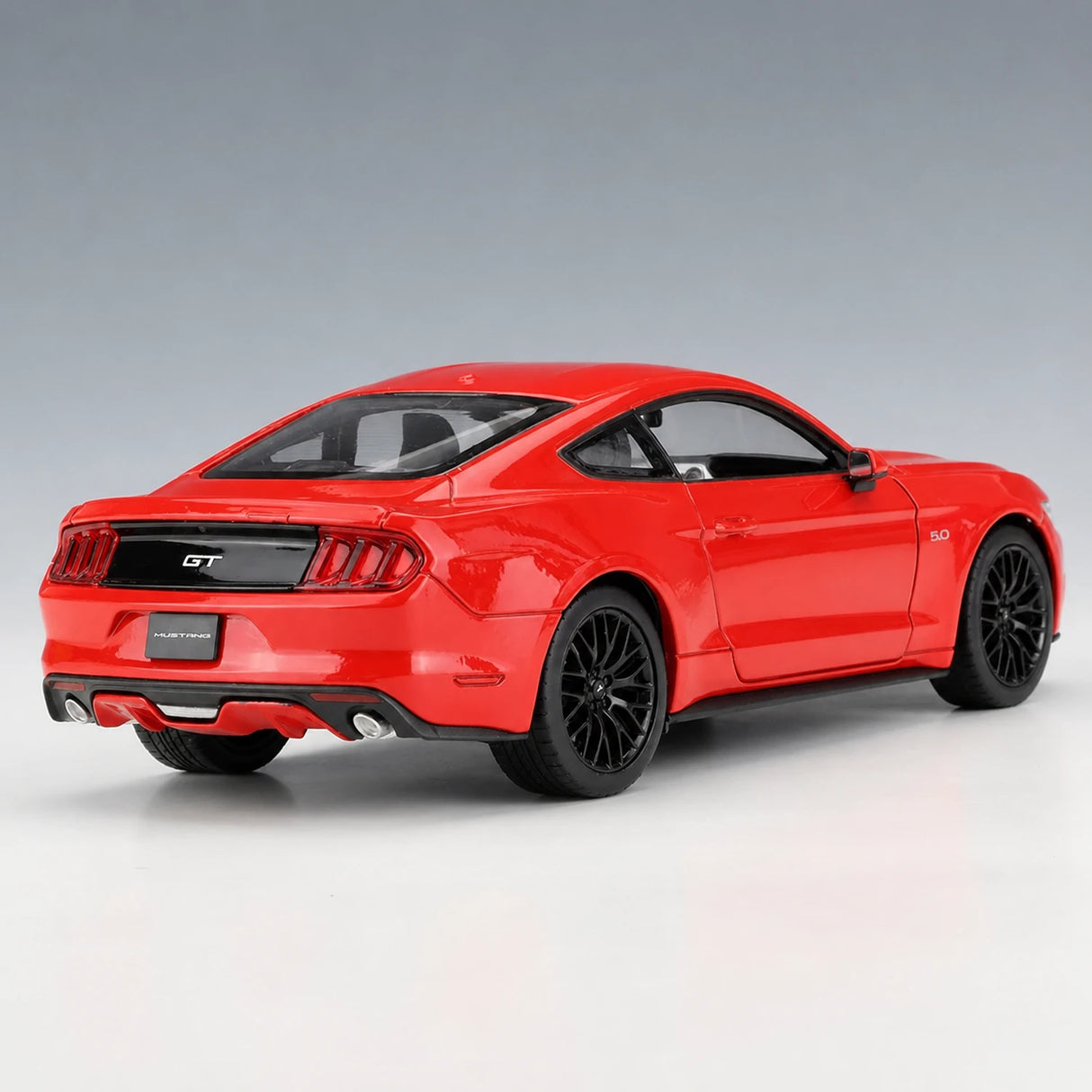 Welly Ford 2015 Mustang GT أحمر 1:24 – نموذج عرض معدني مصبوب
