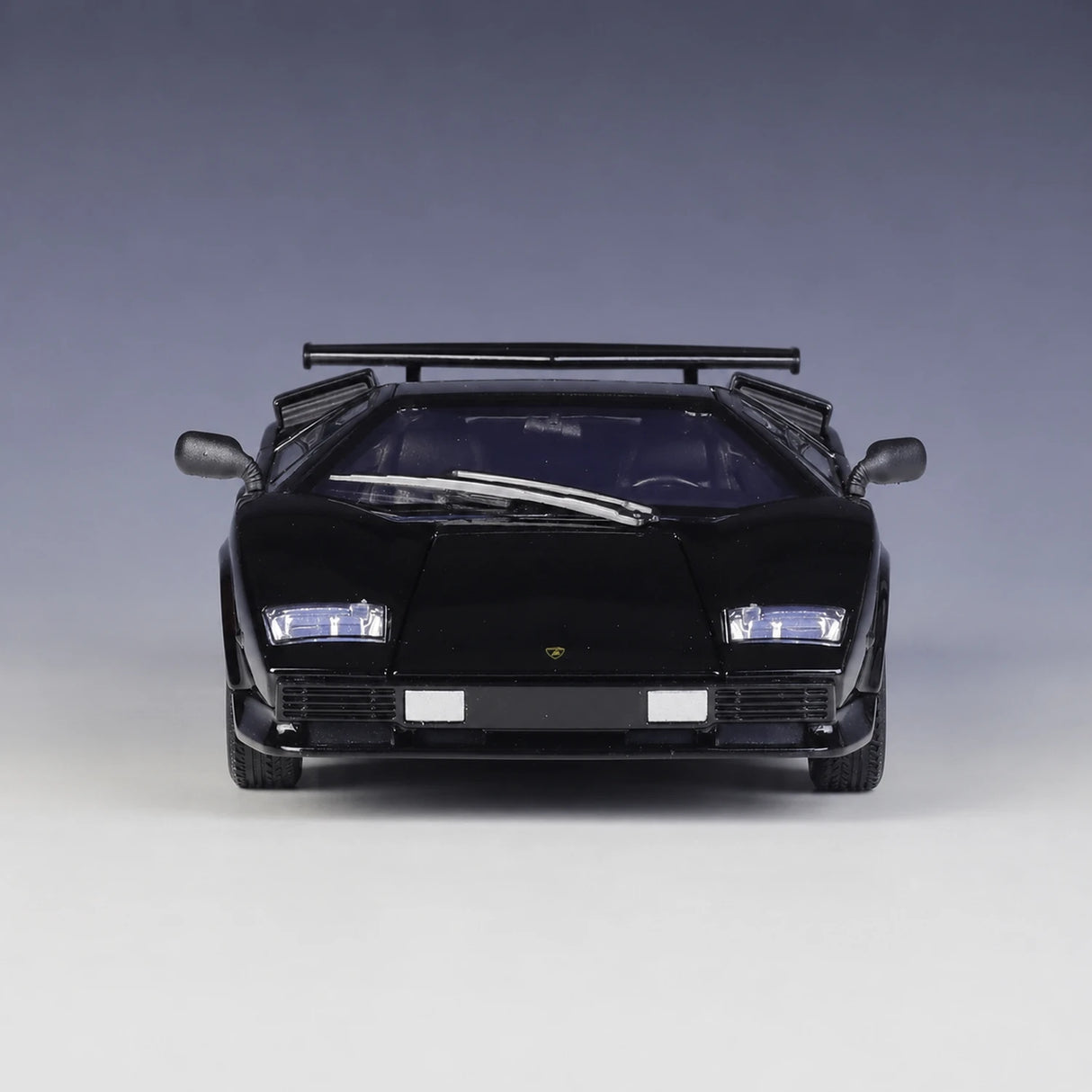 Welly Lamborghini 1974 Countach LP 5000 QV Black 1:24 – model wyświetlacza odlewanego