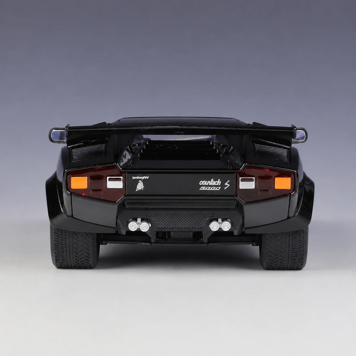 Welly Lamborghini 1974 Countach LP 5000 QV Black 1:24 – model wyświetlacza odlewanego