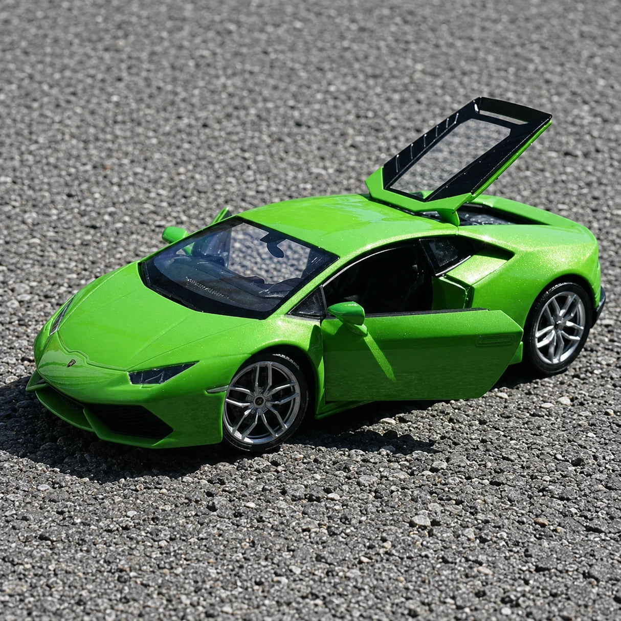 Welly Lamborghini 2016 Huracan LP610-4 أخضر 1:24 – نموذج عرض معدني مصبوب