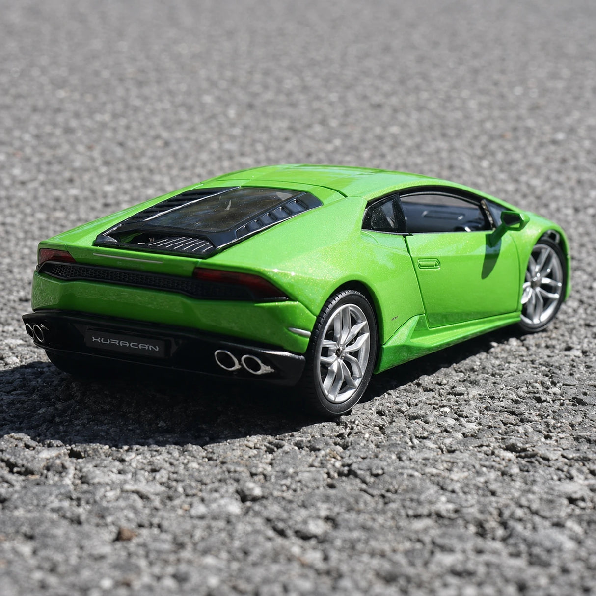 Welly Lamborghini 2016 Huracan LP610-4 أخضر 1:24 – نموذج عرض معدني مصبوب