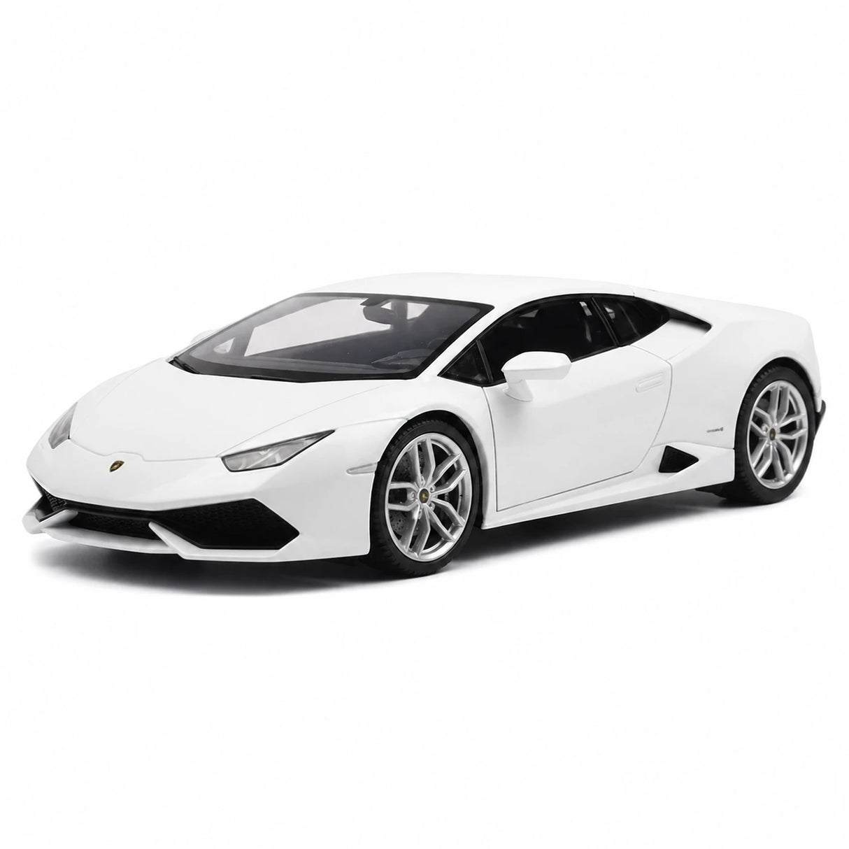 Welly Lamborghini 2016 Huracan LP610-4 White 1:24 – Modelo de exhibición de fundición a presión