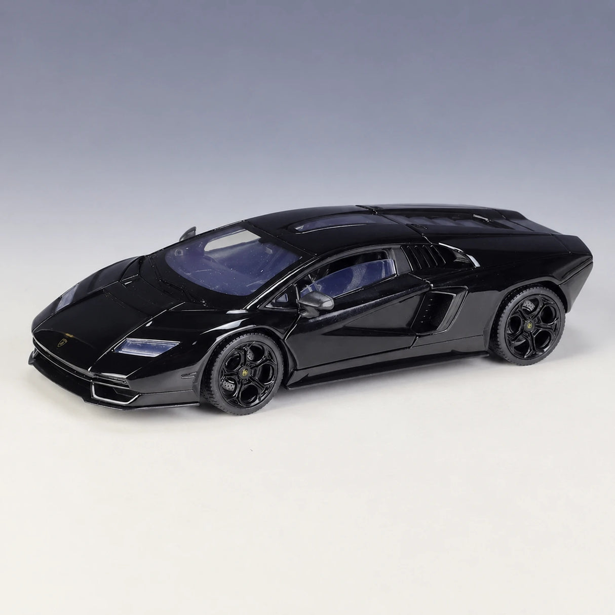 Welly Lamborghini 2022 Countach LPI800-4 Black 1:24 – Diecast Display Model Die-Cast