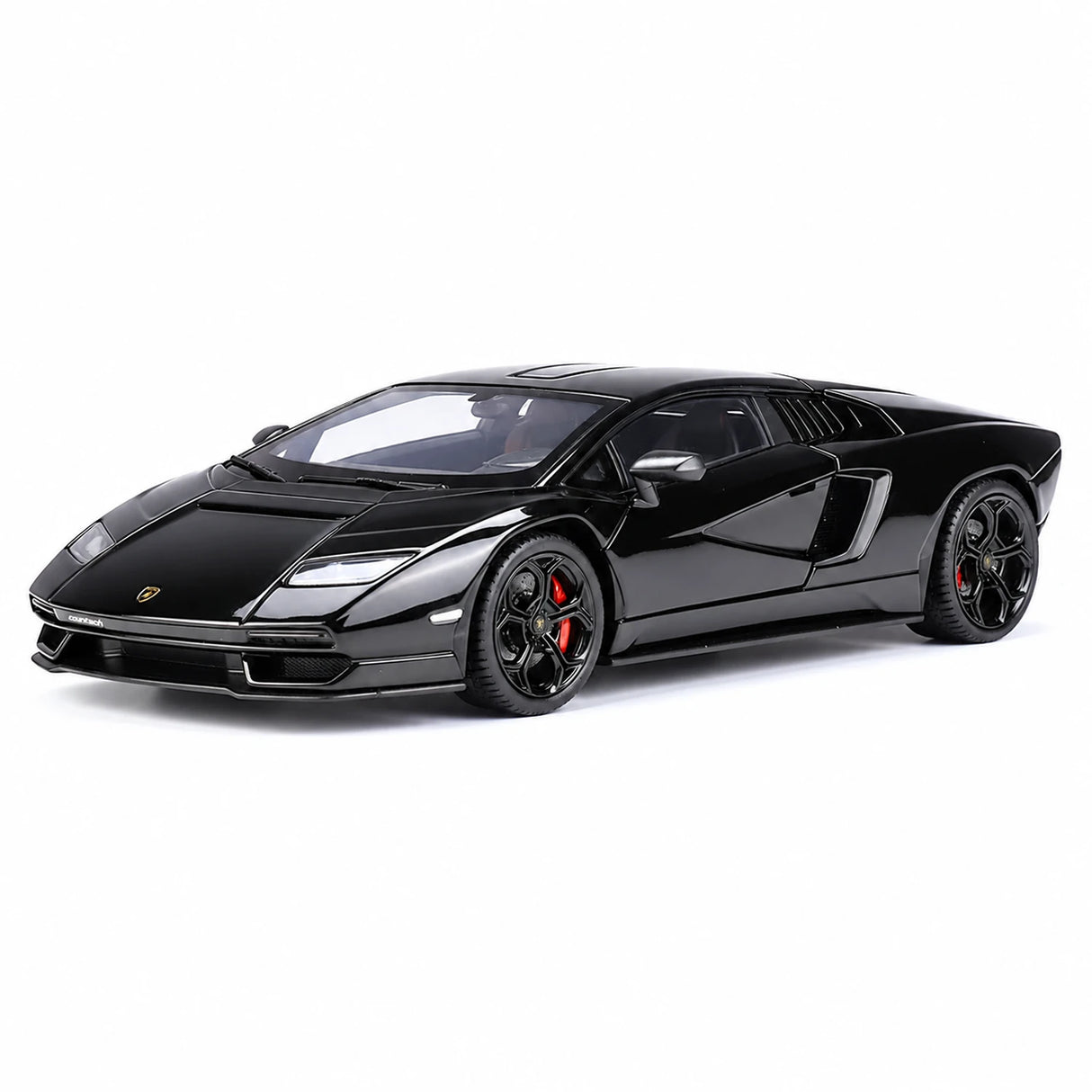 Welly Lamborghini 2022 Countach LPI800-4 Black 1:24 – Diecast Display Model Die-Cast