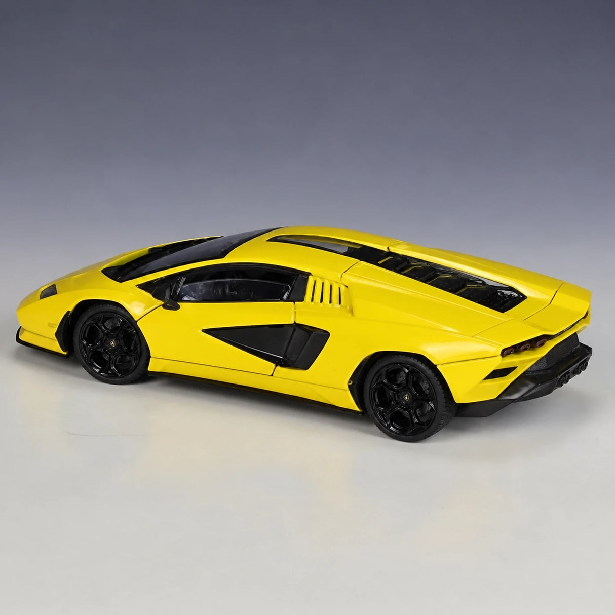 Welly Lamborghini 2022 Countach LPI800-4 Yellow 1:24 – model wyświetlacza odlewany z metalu
