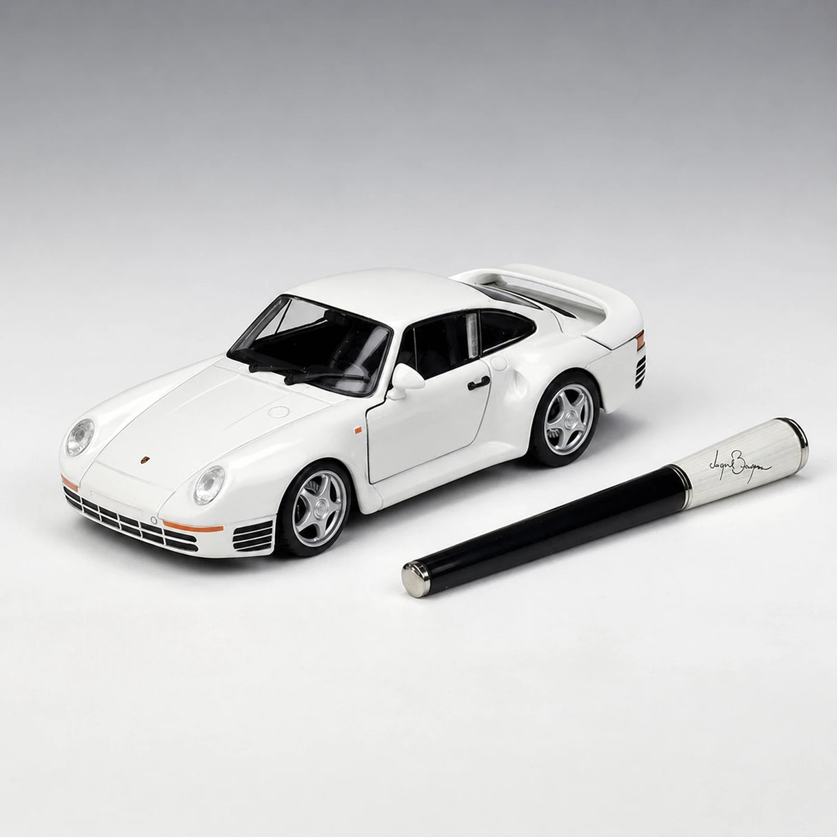 Welly Porsche 1986 959 White 1:24 – Diecast Display Model Die-Cast