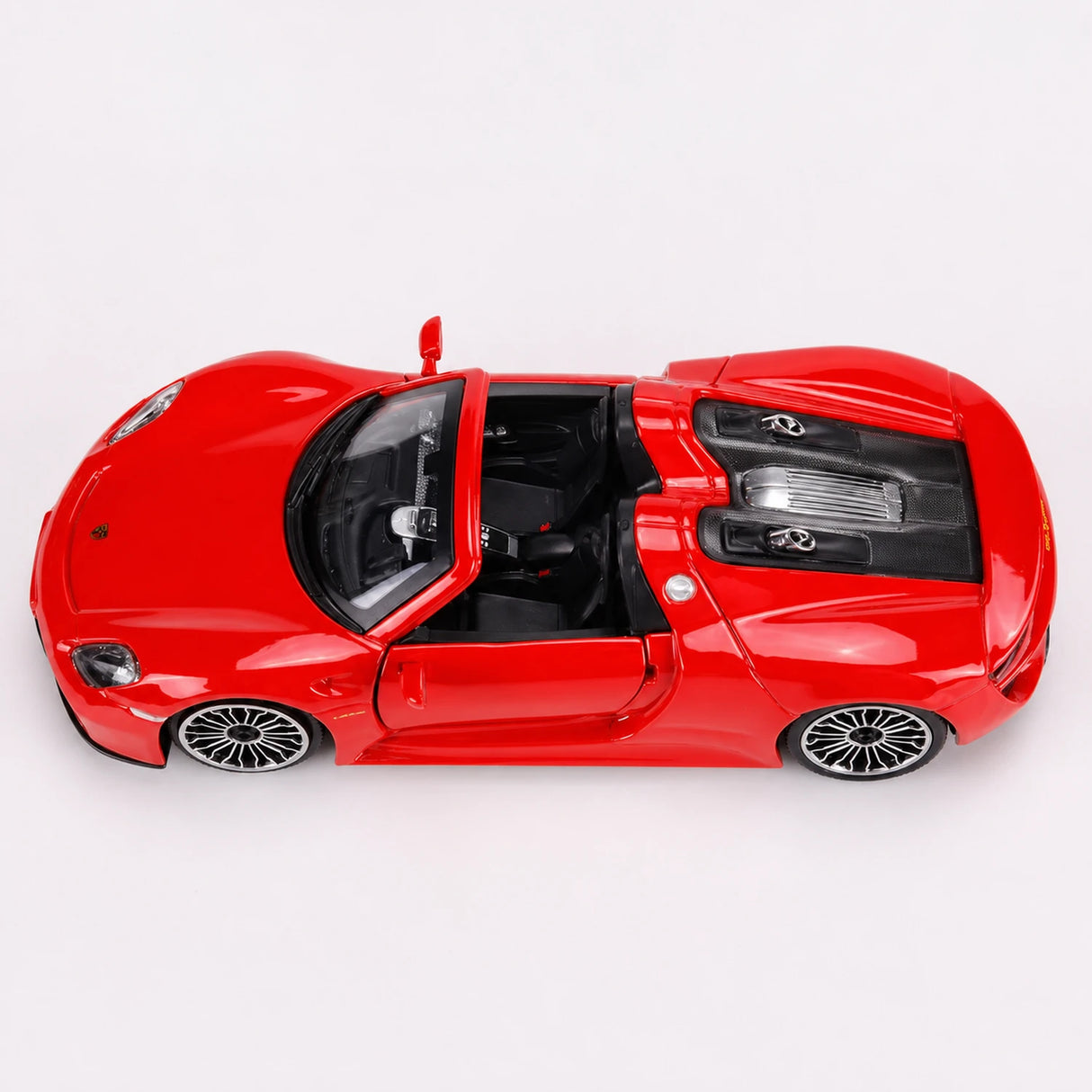 Welly Porsche 2013 918 Spyder Red 1:24 – model wyświetlacza odlewany z metalu