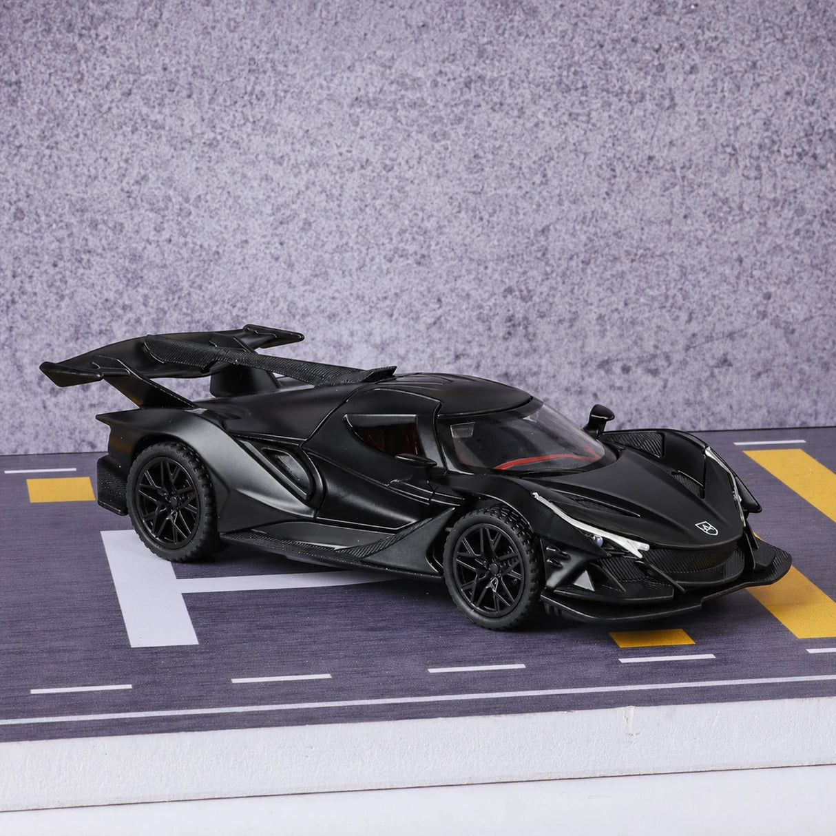 Apollo 2019 Intensa Emozione Black 1:32 – Druckguss-Display-Modell in Druckguss