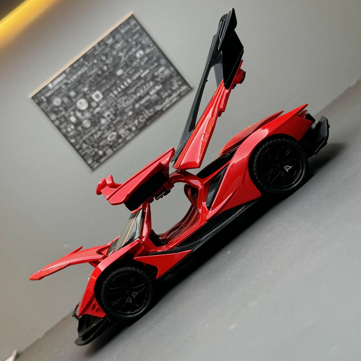 Apollo 2019 Intensa Emozione Red 1:32 – Druckguss-Display-Modell in Druckguss