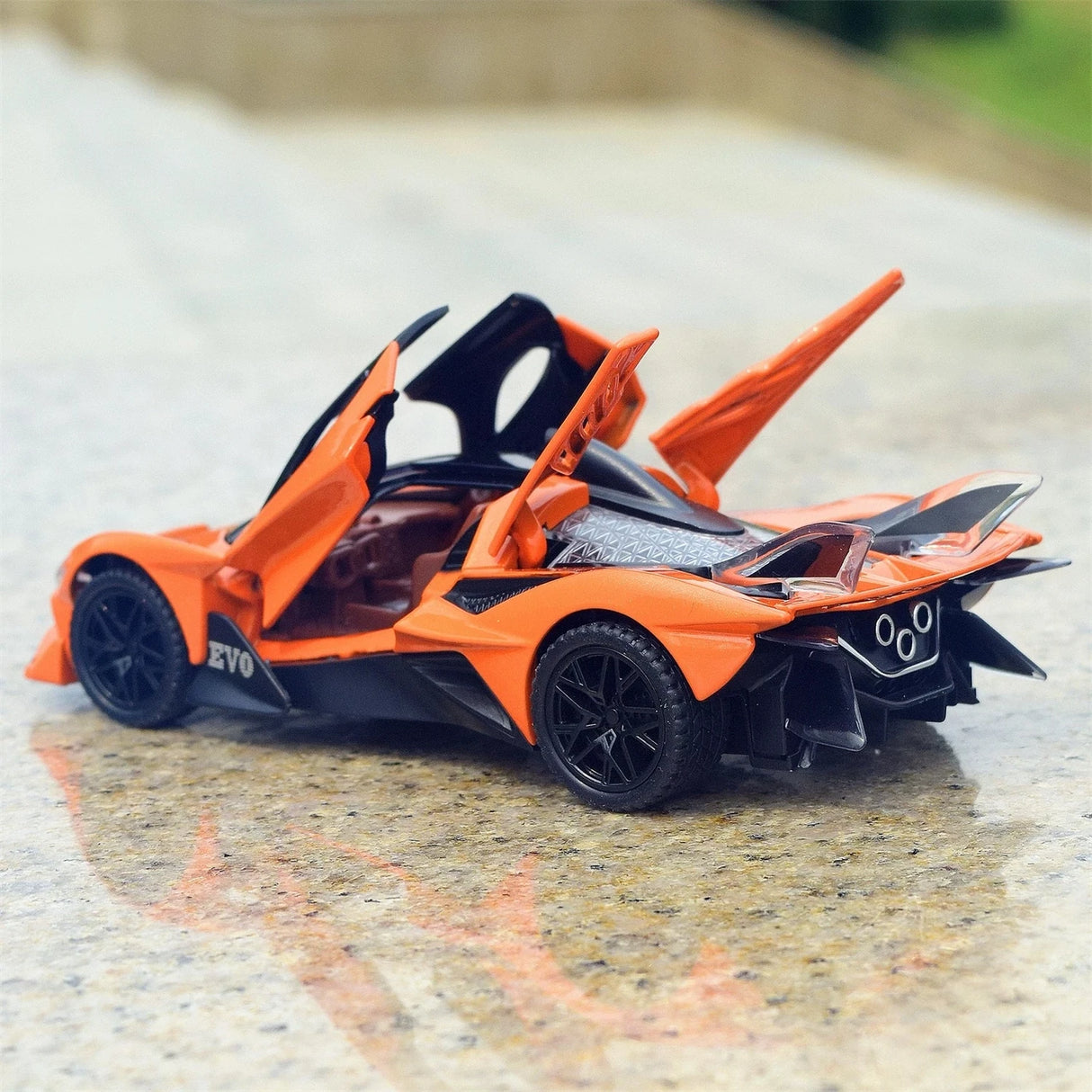 Apollo 2022 Project Evo Orange 1:32 – Druckguss-Display-Modell in Druckguss