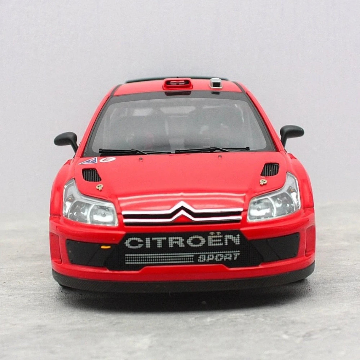 AutoArt Citroen 2007 C4 WRC Red 1:18 – Verzamelbare resin modelresin resin