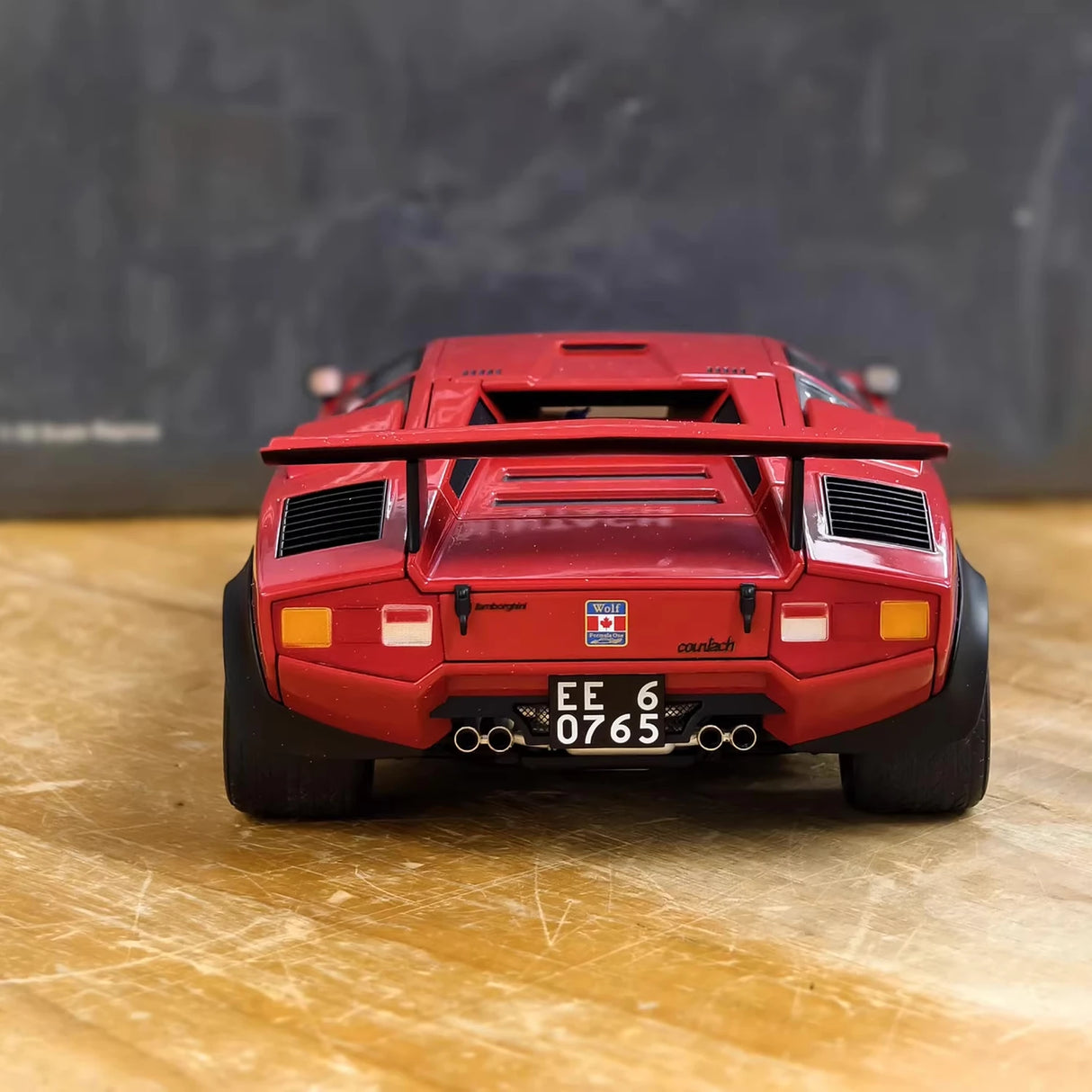 AutoArt Lamborghini 1978 Countach LP400S والتر وولف إصدار 1:18 – نماذج معدنية قابلة للجمع من النماذج المصبوبة بالقالب
