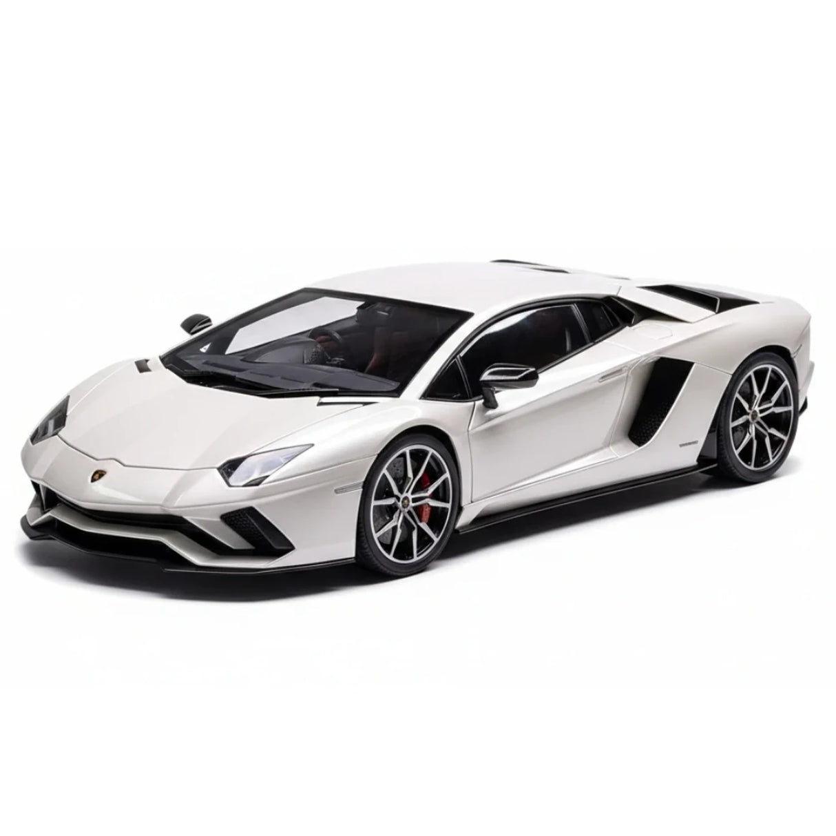 AutoArt Lamborghini 2017 Aventador S Silver 1:18 – Kolekcjonerski model odlewany
