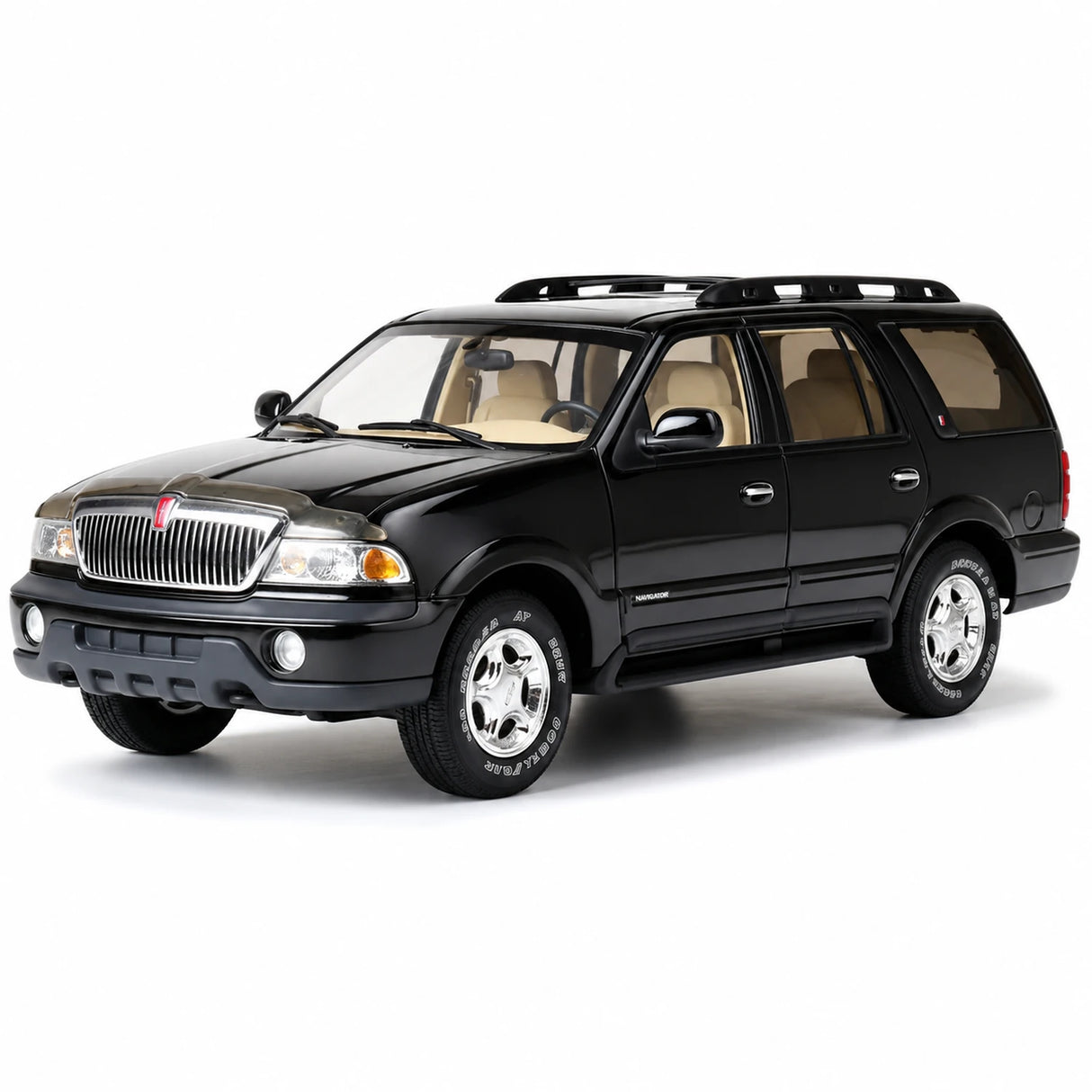 AutoArt Lincoln 2003 Navigator Black 1:18 – Keräilyvalmisteinen valumalli