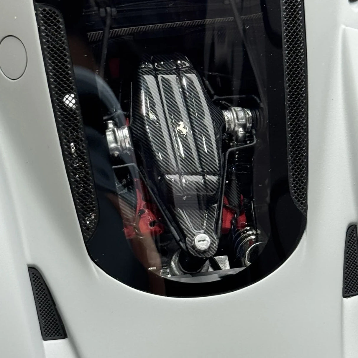 BBR Ferrari 2002 Enzo szary model samochodu 1:18 – Collectible żywica Model żywica