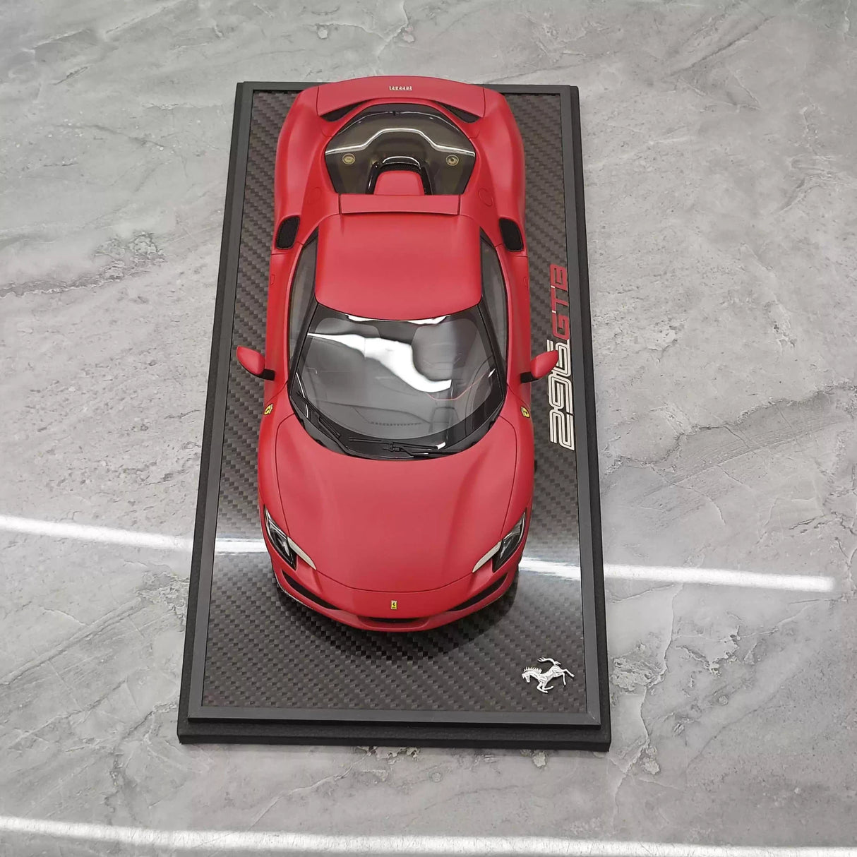 BBR Ferrari 2022 296 GTB Matte Red 1:18 – Keräilyhartsimallihartsi