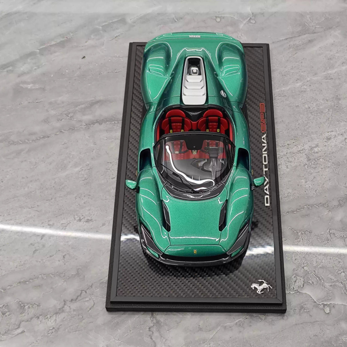 BBR Ferrari 2023 Daytona SP3 Spider Green 1:18 – kolekcjonerska żywica modelowa żywica