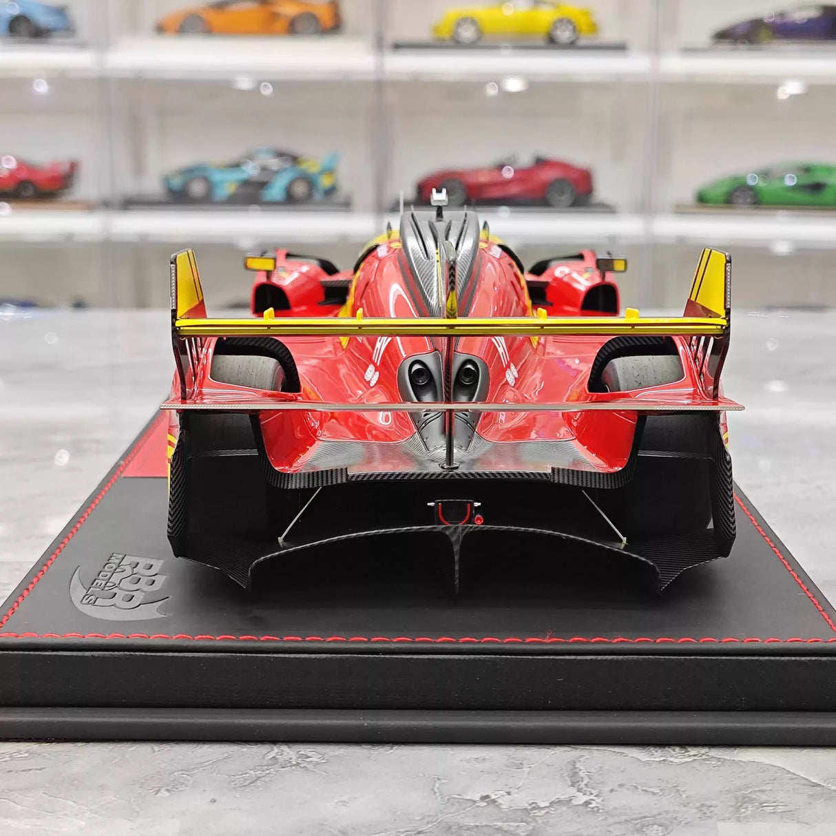 Ferrari 2024 499P #51 1:18 نموذج راتنج لومان القابل للجمع من BBR - عرض 7