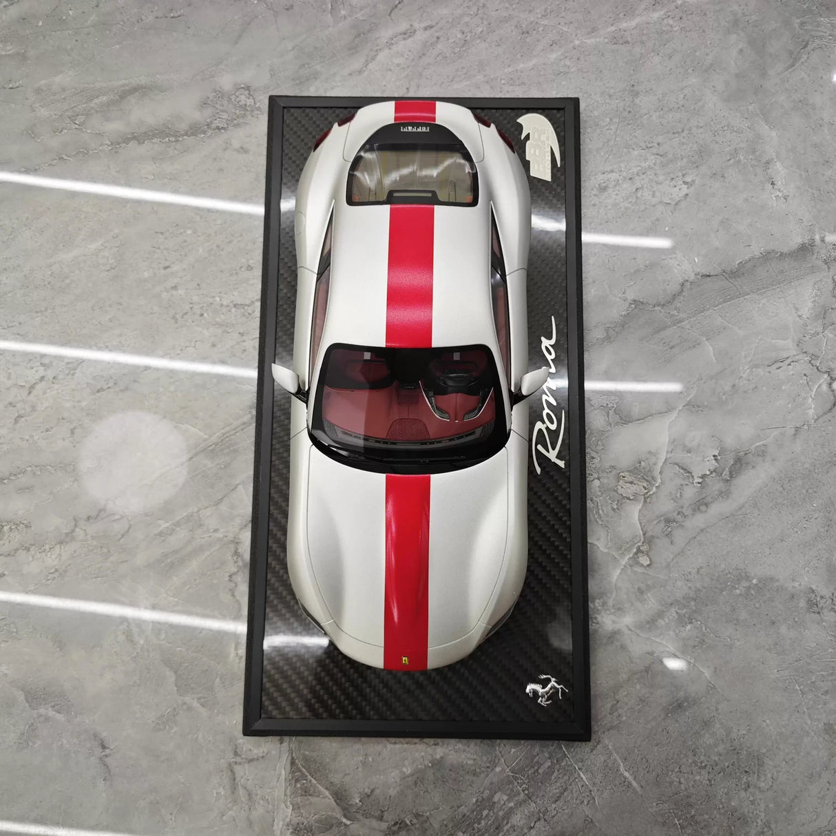 BBR Ferrari 2024 النسخة الثلاثين من روما 1:18 – نموذج راتنج قابل للجمع