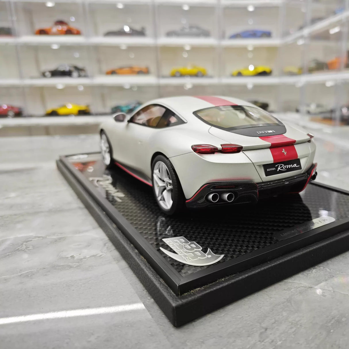 BBR Ferrari 2024 النسخة الثلاثين من روما 1:18 – نموذج راتنج قابل للجمع