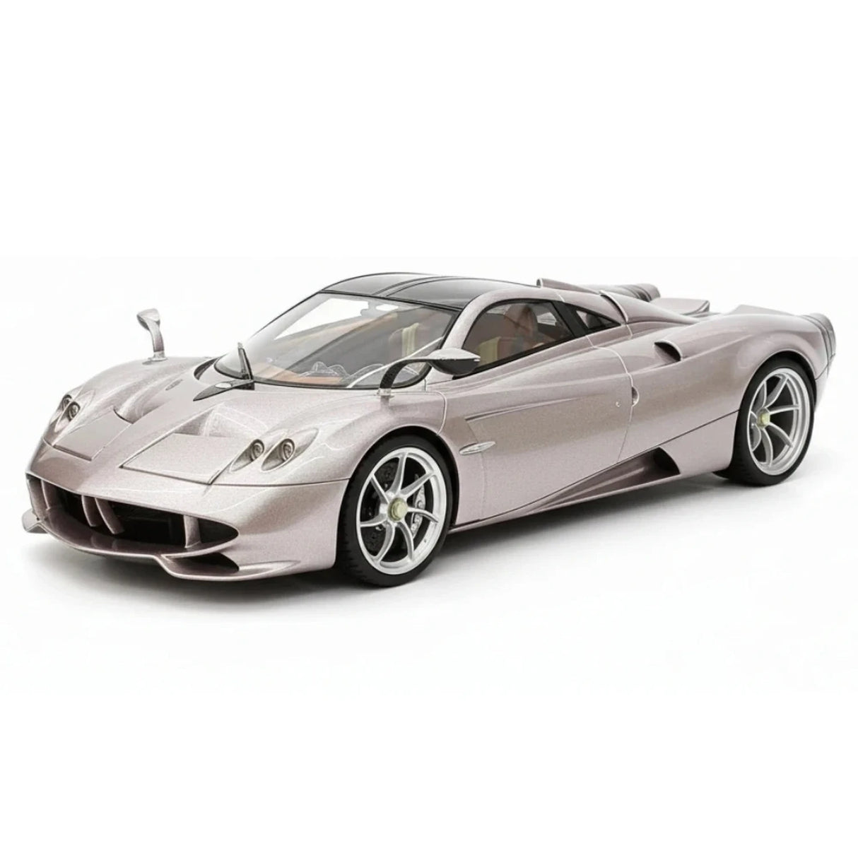 BBR Pagani 2022 Huayra Codalunga Pink 1:18 – kolekcjonerska żywica modelowa