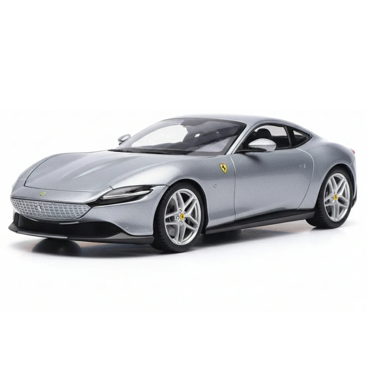Bburago Ferrari 2019 Roma Silver 1:24 – Diecast Display Model Die-Cast