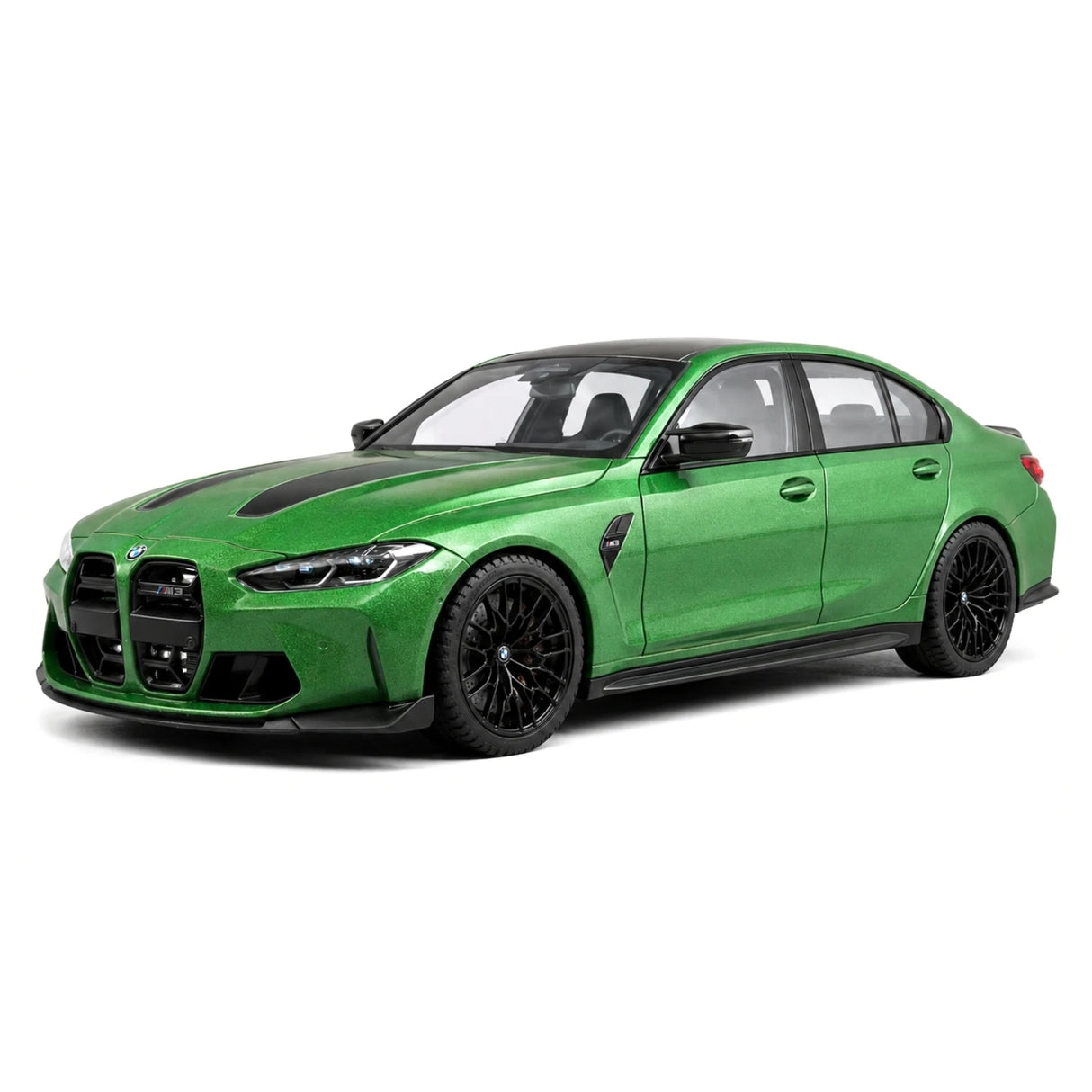 BMW 2021 M3 G80 groen 1:24 – diecast displaymodel