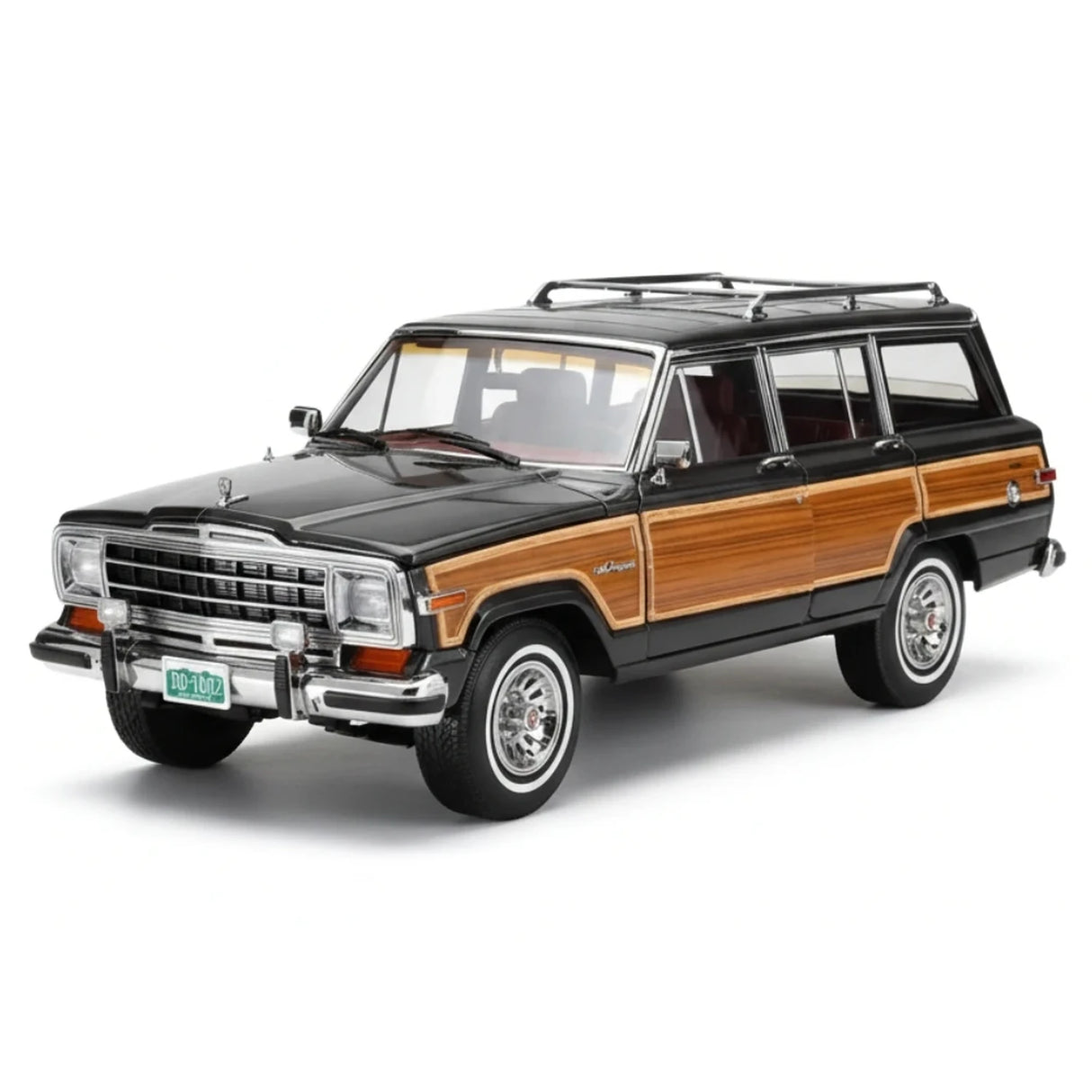 DD Model Jeep 1989 Wagoneer Brown 1:18 – kolekcjonerski model odlewany ciśnieniowo